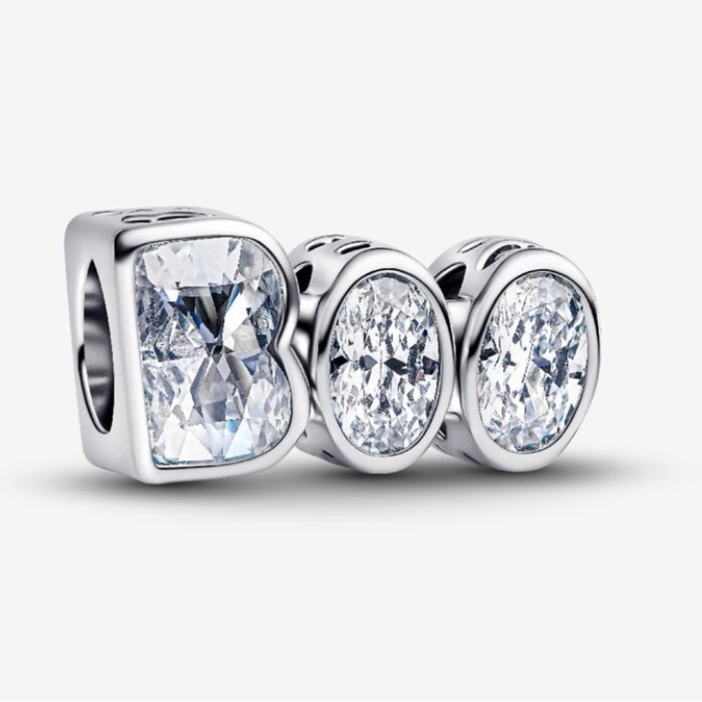 Sterling Silver BOO Glow-in-the-dark Charm